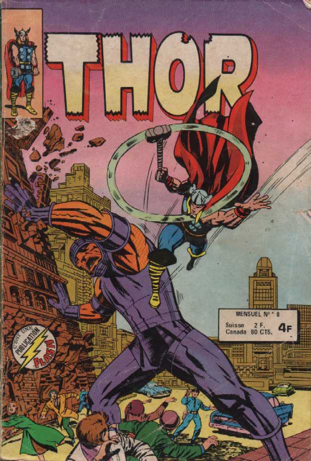 Scan de la Couverture Thor n 8
